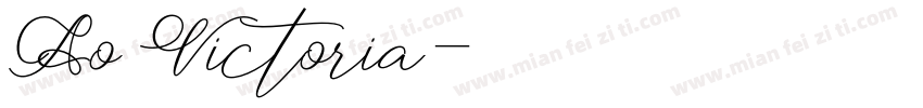 Ao Victoria字体转换